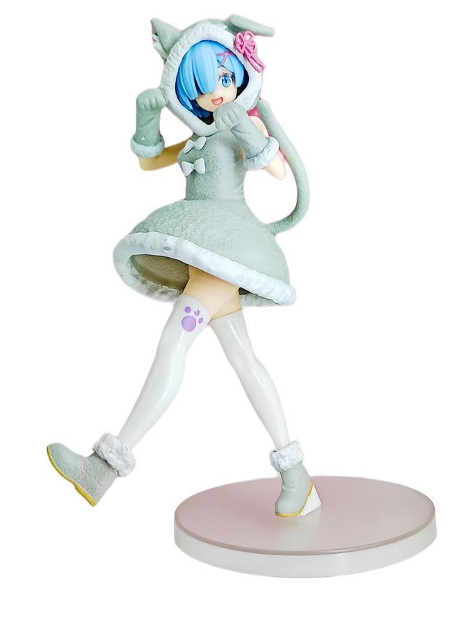 Trunkin Re Zero Rem Puck Outfit 21CM Anime Actin Figure for Collection Figurine - Image 1